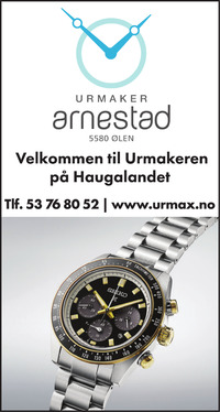 Annonse på trykk i Haugesunds Avis