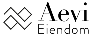 Logoen til Aevi Eiendom AS