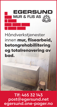 Annonse på trykk i Dalane Tidende
