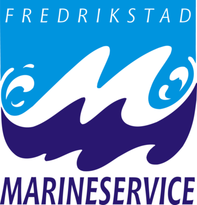 Logoen til Fredrikstad Marineservice
