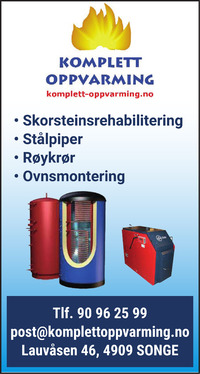 Annonse i Tvedestrandsposten