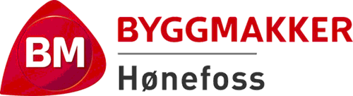 Logoen til Byggmakker Hønefoss