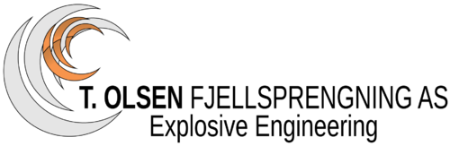 Logoen til Trond Olsen Fjellsprenging AS