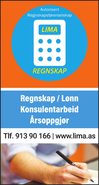 Annonse på trykk i Gjesdalbuen