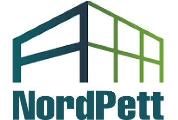 Logoen til Nordpett glass AS