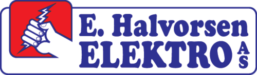 Logoen til E Halvorsens elektro AS