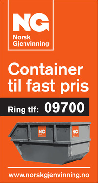 Annonse på trykk i Sarpsborg Arbeiderblad