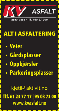 Annonse på trykk i Gudbrandsdølen Dagningen