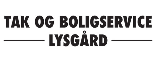 Logoen til Tak og Boligservice Lysgård