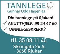 Annonse i Rjukan Arbeiderblad