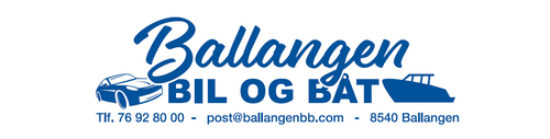Logoen til Ballangen Bil og båt AS