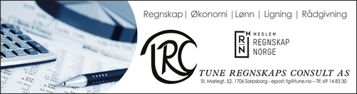 Logoen til Tune Regnskaps Consult AS