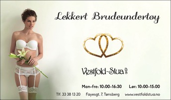Annonse i Tønsbergs Blad - Alt til bryllupet