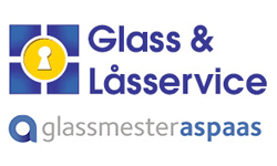 Logoen til Glass & Låsservice Haugesund AS