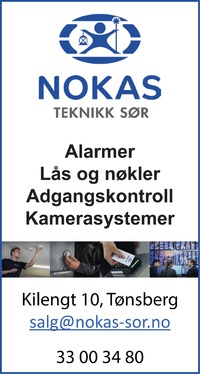 Annonse på trykk i Tønsbergs Blad