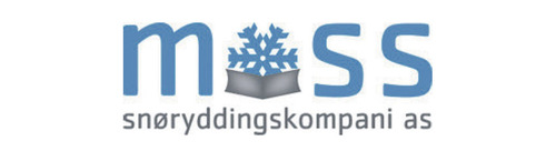 Logoen til Moss Snøryddingskompani AS
