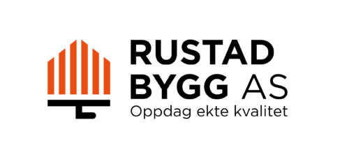 Logoen til Rustad Bygg AS