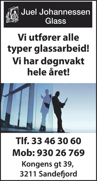 Annonse på trykk i Sandefjords Blad - Bygg og fagfolk