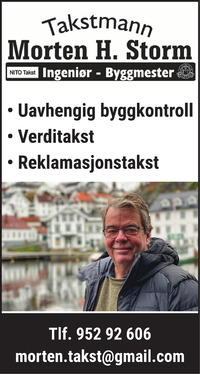 Annonse i Tvedestrandsposten
