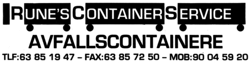 Logoen til Runes Containerservice As