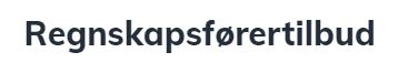 Logoen til Regnskapsførertilbud.no