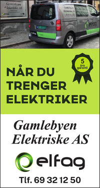 Annonse på trykk i Fredriksstad Blad - Bygg og fagfolk