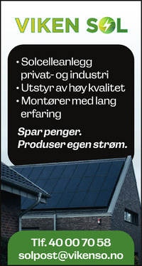 Annonse på trykk i Eikerbladet