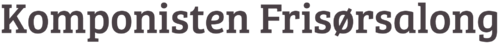 Logoen til Komponisten Frisørsalong AS