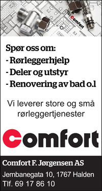 Annonse på trykk i Halden Arbeiderblad