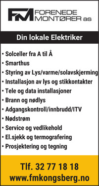 Annonse på trykk i Laagendalsposten