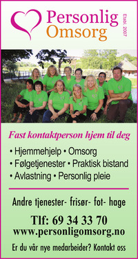 Annonse på trykk i Fredriksstad Blad
