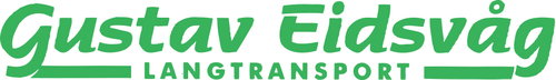 Logoen til Gustav Eidsvåg Langtransport AS