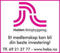 Annonse på trykk i Halden Arbeiderblad