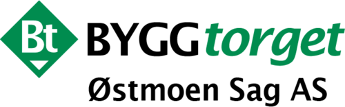 Logoen til Byggtorget Østmoen Sag AS