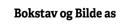Logoen til Bokstav og Bilde AS