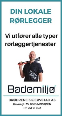 Annonse på trykk i Helgelendingen