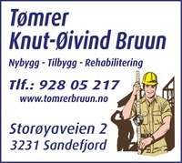 Annonse i Sandefjords Blad - Bygg og fagfolk
