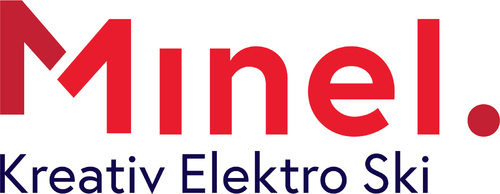 Logoen til Minel Kreativ Elektro Ski AS og