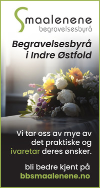 Annonse på trykk i Smaalenene