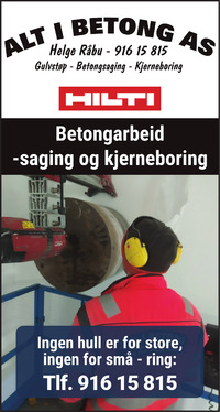 Annonse i Tvedestrandsposten