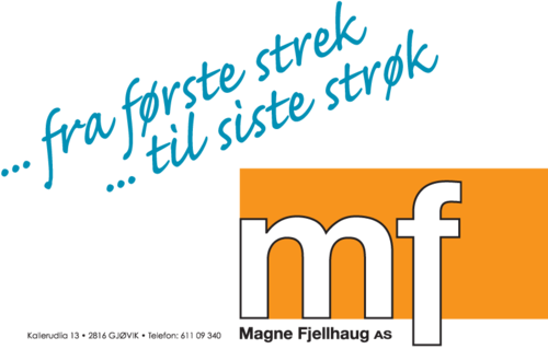 Logoen til Byggmester Magne Fjellhaug AS
