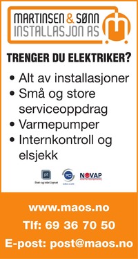 Annonse i Fredriksstad Blad - Bygg og fagfolk