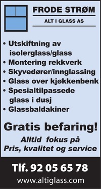 Annonse i Østlandsposten