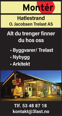 Annonse på trykk i Kvinnheringen