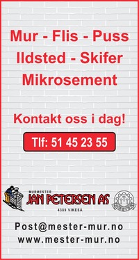 Annonse i Dalane Tidende - Bygg og fagfolk
