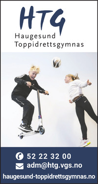 Annonse på trykk i Haugesunds Avis
