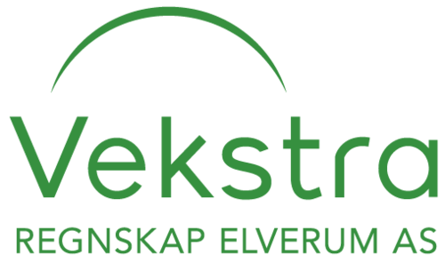 Logoen til Vekstra regnskap Elverum AS