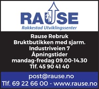 Annonse i Rakkestad Avis