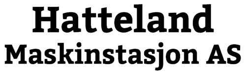 Logoen til Hatteland maskinstasjon AS