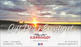 Annonse i Avisa Nordland - Alt til bryllupet